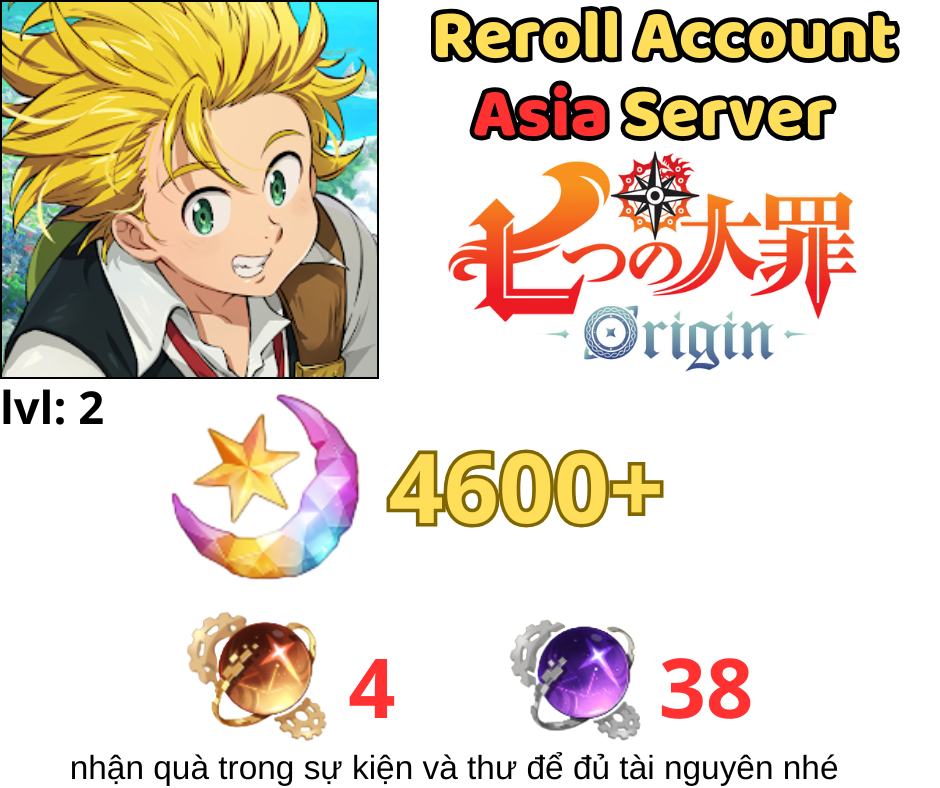 [ASIA] The Seven Deadly Sins: Origin 4600 Star Fragment